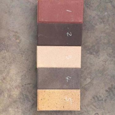 防滑耐磨陶土燒結磚 人行道磚真空燒結磚 透水磚 供應陶土燒結磚