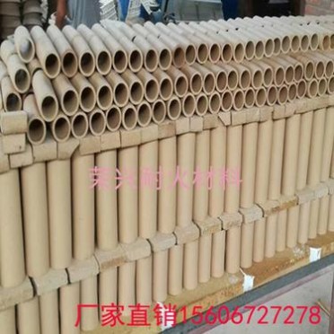 耐火材料澆鑄直管耐火陶瓷管鑄造用優質球墨鑄鐵用高溫耐火管陶管