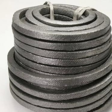 鋼絲加強高溫隔熱密封石棉盤根高壓盤根石棉橡膠盤根