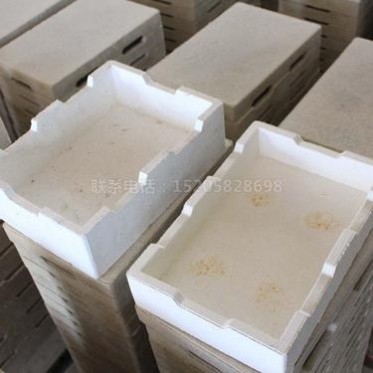 工廠稀土熒光粉金屬陶瓷用均勻受熱不變形耐火匣缽合成莫來石定制