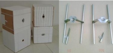 硅酸鋁陶瓷纖維模塊，陶瓷纖維模塊，1260耐火陶瓷纖維模塊