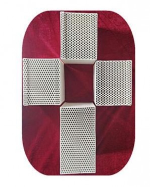 專業生產廠家批發蓄熱電阻爐用耐火1500度剛玉莫來石質蜂窩填料