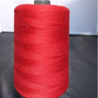 現貨出售防火阻燃耐高溫芳綸縫紉線大紅色403耐高溫1313縫紉線