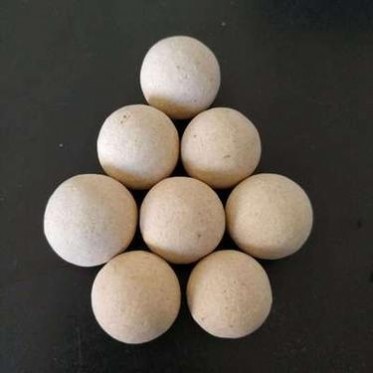 航嘉耐材生產廠家批發各種規格氧化鋁再生球 耐火蓄熱球 高鋁球