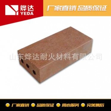 【燁達】園林鋪路磚 棕色空心真空擠出燒結景觀磚廣場磚