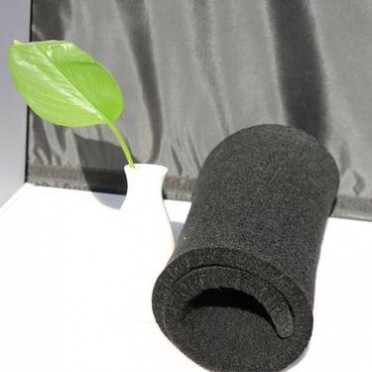 黑色針刺無紡布 預氧絲耐高溫毛氈尺寸可定制