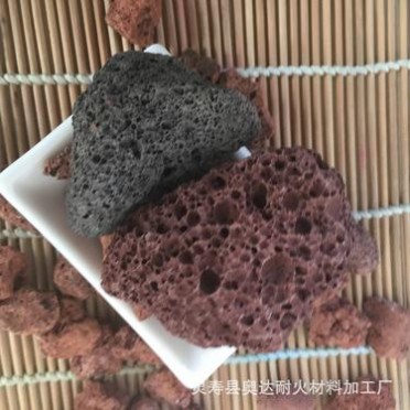 廠家 火山石 魚缸**3-5CM 火山石顆粒火山石花盆**