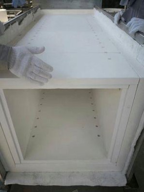供應1350℃高鋁硅酸鋁陶瓷纖維板，1350度高鋁陶瓷纖維板