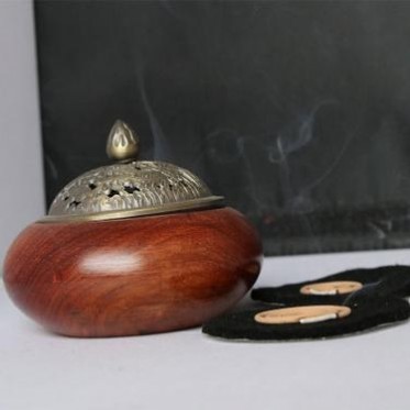 廠家紅木檀香爐防火墊 黑色防火墊 香道用防火棉香爐墊