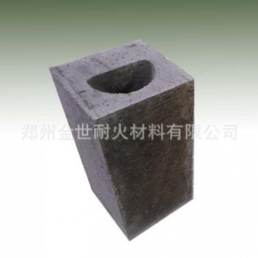 供應熔鋁爐流鋁口燒嘴磚 外磚 河南耐火材料廠家生產