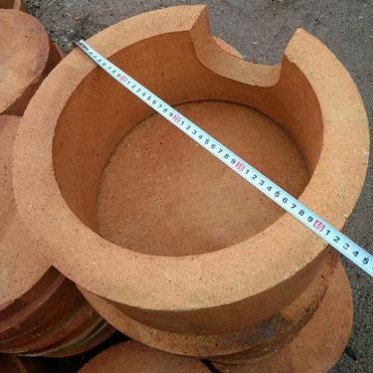 廠家定制煙囪磚 耐火磚 耐火材料 流剛磚 耐火泥 圓筒耐火磚 廚房廚灶耐  火磚 爐頭 耐火磚 耐火材料