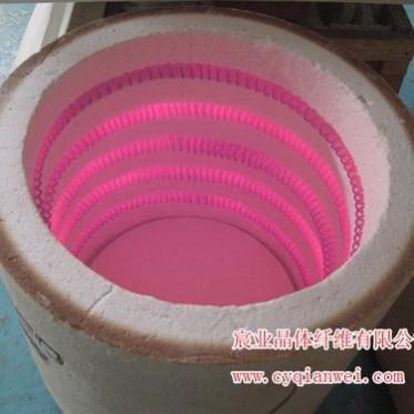 陶瓷高鋁纖維平板電阻絲爐膛 電熱絲內穿高溫爐膛 煅燒隔熱纖維板