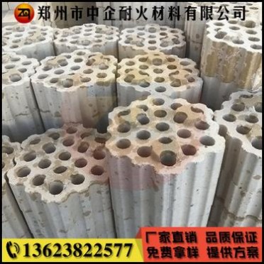 耐火材料生產廠家硅磚 十九孔硅磚 可定制異形磚 中企耐材