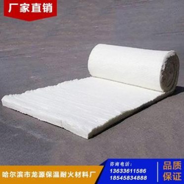 熱賣優質耐高溫隔音硅酸鋁卷氈 純白色針刺硅酸鋁卷氈