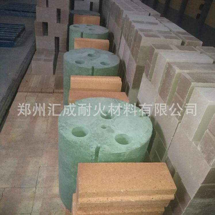 燒嘴磚 耐火預制塊 異型預制件 來圖加工 高強度耐磨氧槍磚預制塊