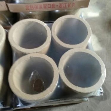 長興恒傳耐火材料廠家供應發熱保溫冒口圓形明冒保溫冒口加工定做