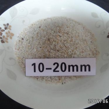 廠價英石 普通石英砂10-20mm 濾水 噴砂 耐火材料 路面防水