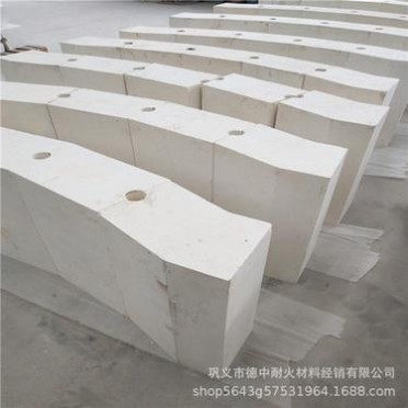 41#電熔鋯剛玉磚 玻璃窯爐用異形電熔鋯剛玉磚 精密加工易拼裝